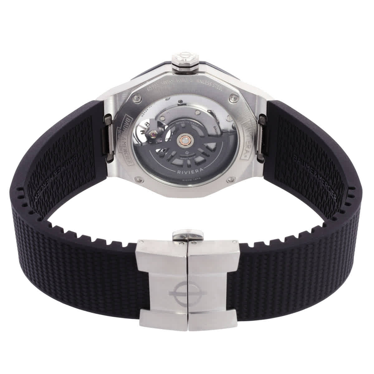 Baume et Mercier Riviera Automatic Black Dial Mens Watch M0A10721