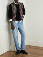 Ghiaia Cashmere - Pescatore Cable-Knit Wool Sweater - Black