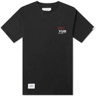 WTAPS Men's 04 Embroided Crew Neck T-Shirt in Black