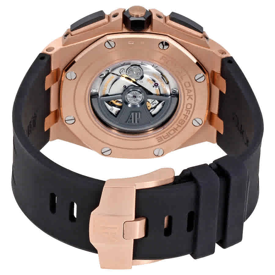 Audemars Piguet Royal Oak Offshore Black Mega Tapisserie Dial Mens Chronograph Watch 26401RO.OO.A002CA.02