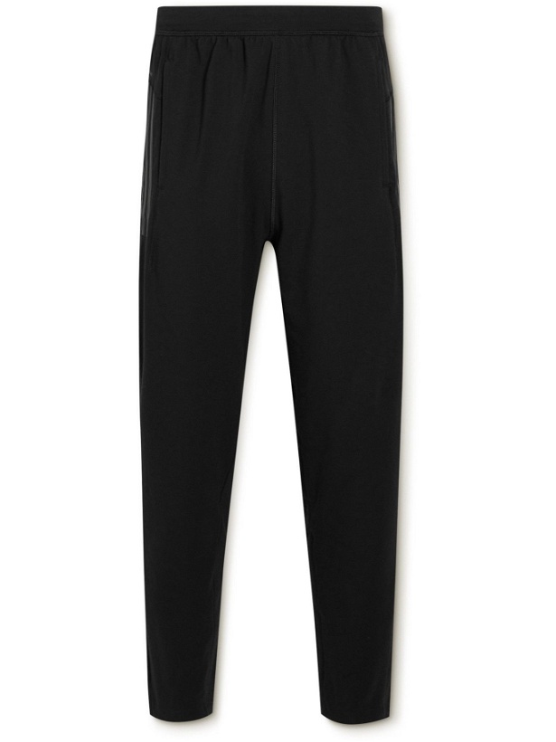 Photo: adidas Sport - Tapered Cotton-Blend Yoga Sweatpants - Black