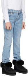 AMIRI Kids Blue Stack Jeans