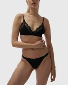 Love Stories Love Lace Bralette Black Womens (Sports-) Bra