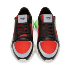 Fendi Red Forever Fendi Mesh Sneakers