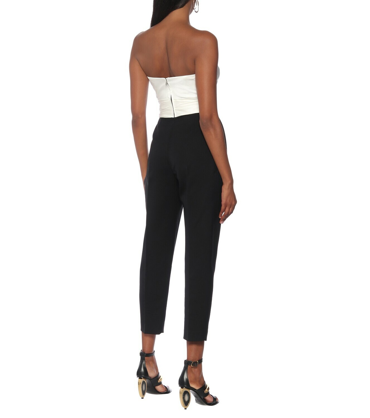 Alexander McQueen Wool and silk-blend jumpsuit