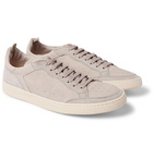 Officine Creative - Kareem Suede and Leather Sneakers - Gray