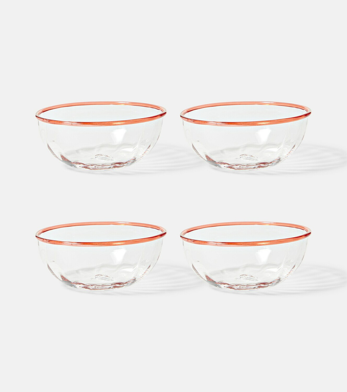 Akua Objects Peter set of 4 glass bowls