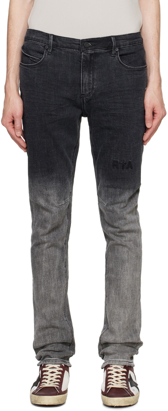 RTA Black Bryant Skinny Jeans