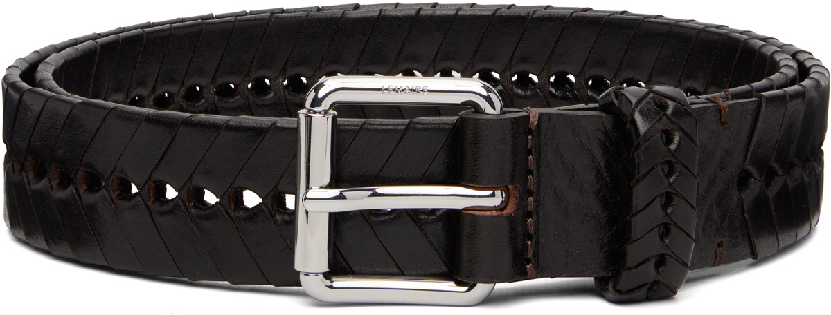 LEMAIRE Black Military 30 Belt Lemaire