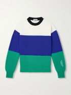 JW Anderson - Striped Wool Sweater - Blue