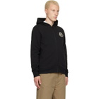 Moncler Black Zip Up Hoodie