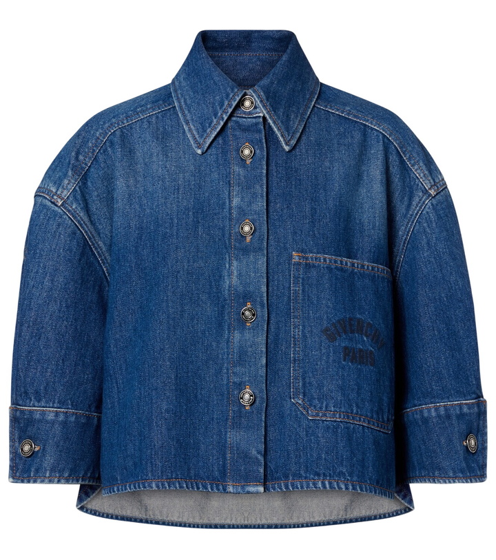 Photo: Givenchy Oversized denim shirt