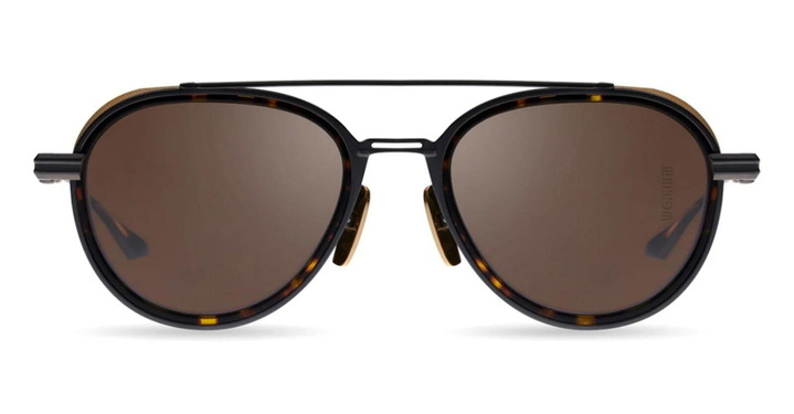 Photo: Dita Epiluxury 4 - Black Iron / Tortoise / Yellow Gold Sunglasses