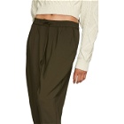 3.1 Phillip Lim Green Suiting Track Pants