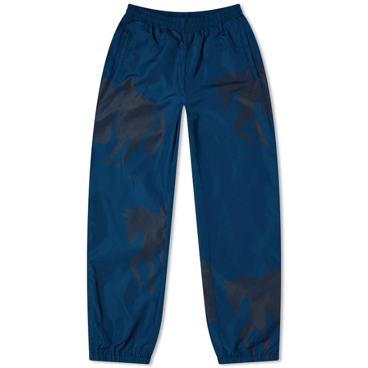 Photo: By Parra Men's Sweat Horse Track Pants in Midnight Blue