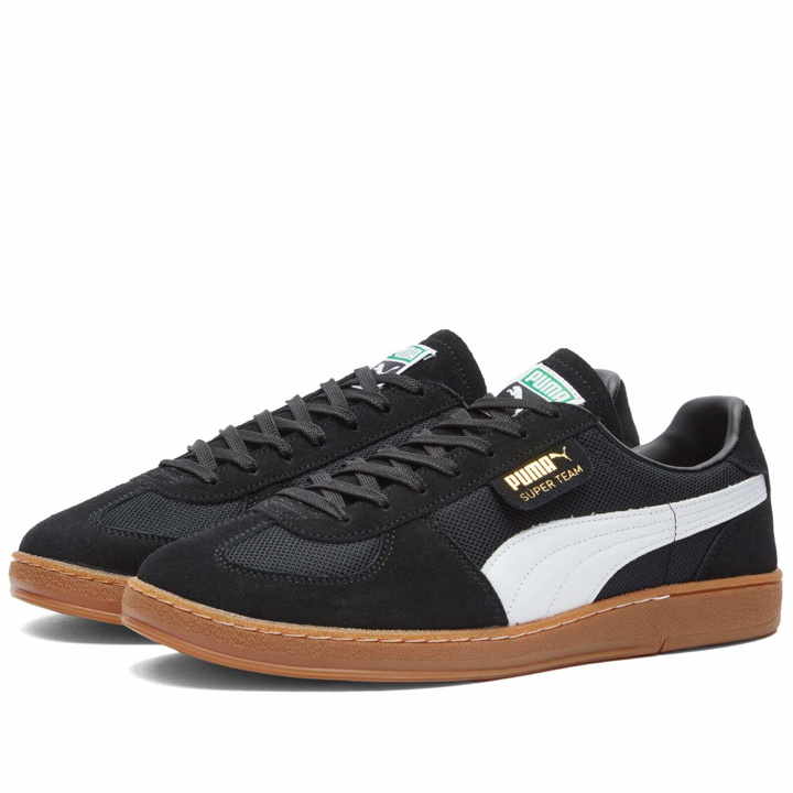 Photo: Puma Men's Super Team OG Sneakers in Puma Black