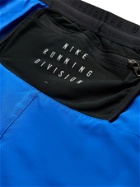 Nike Running - Flex Stride Run Division Slim-Fit 2-in-1 Dri-FIT Drawstring Shorts - Blue