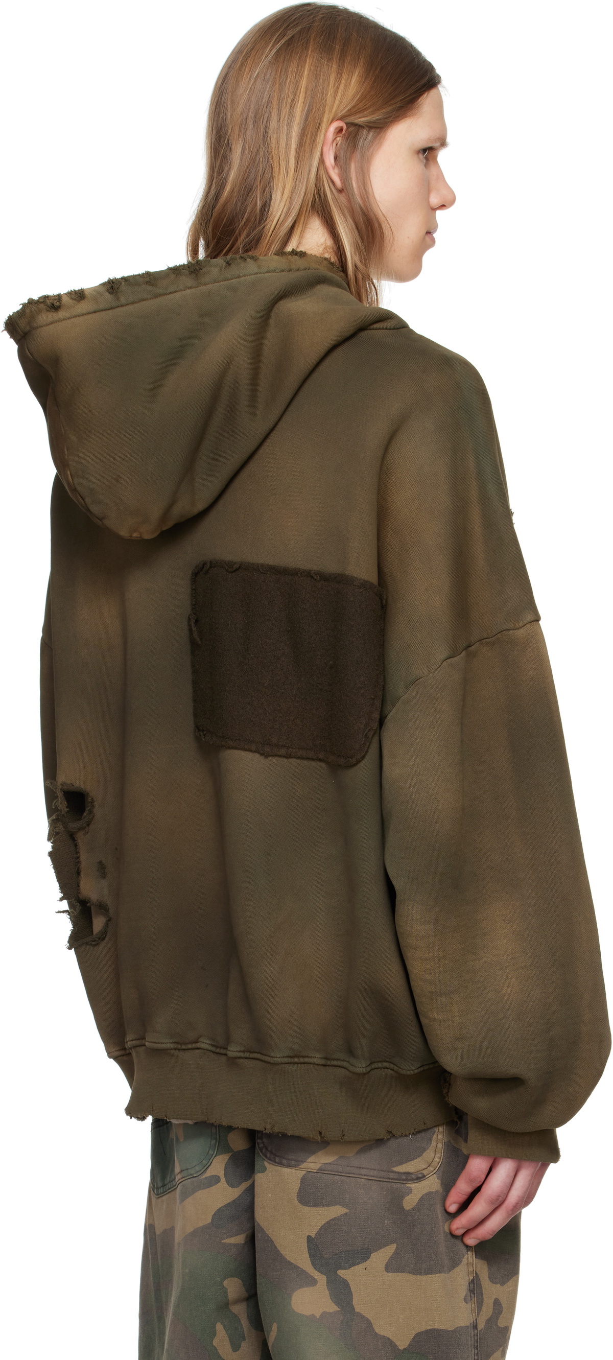 Alexander Digenova Khaki Army Hoodie