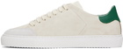 Axel Arigato Beige & Green Clean 90 Triple B Bird Sneakers