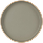 Lineage Ceramics Gray Deep Dinner Plate, 4 pcs