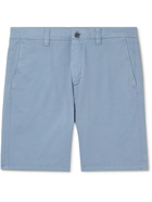 NN07 - Crown Slim-Fit Cotton-Blend Shorts - Blue