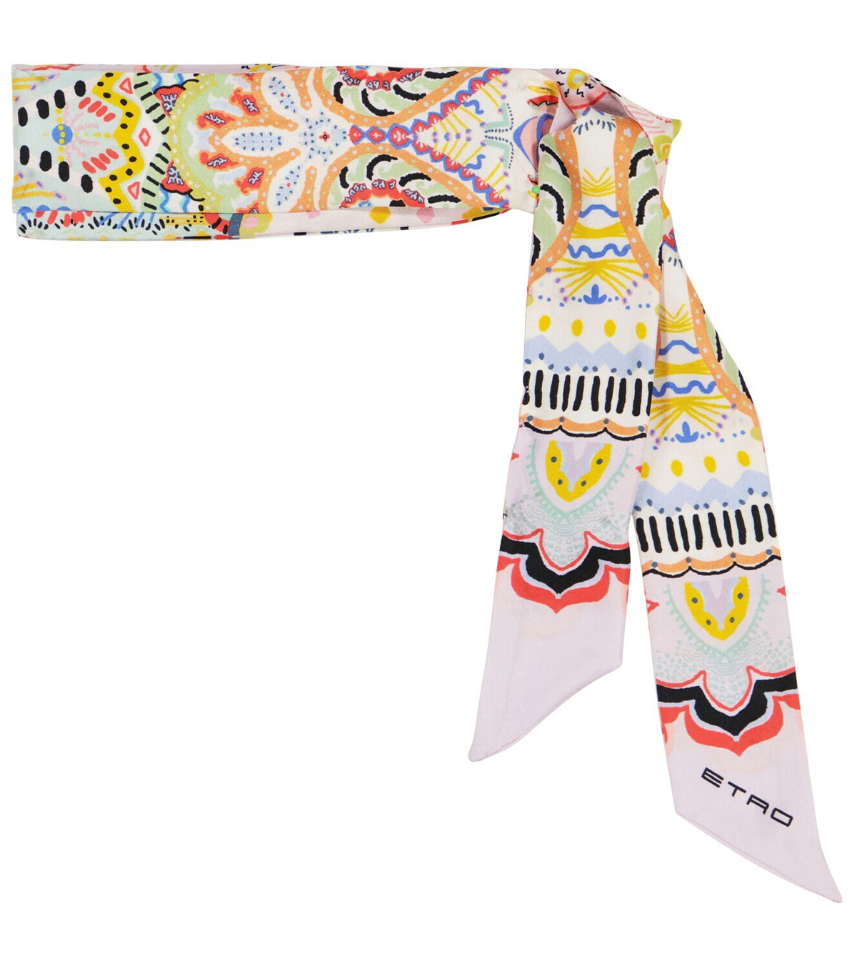 Etro - Printed silk twill scarf Etro