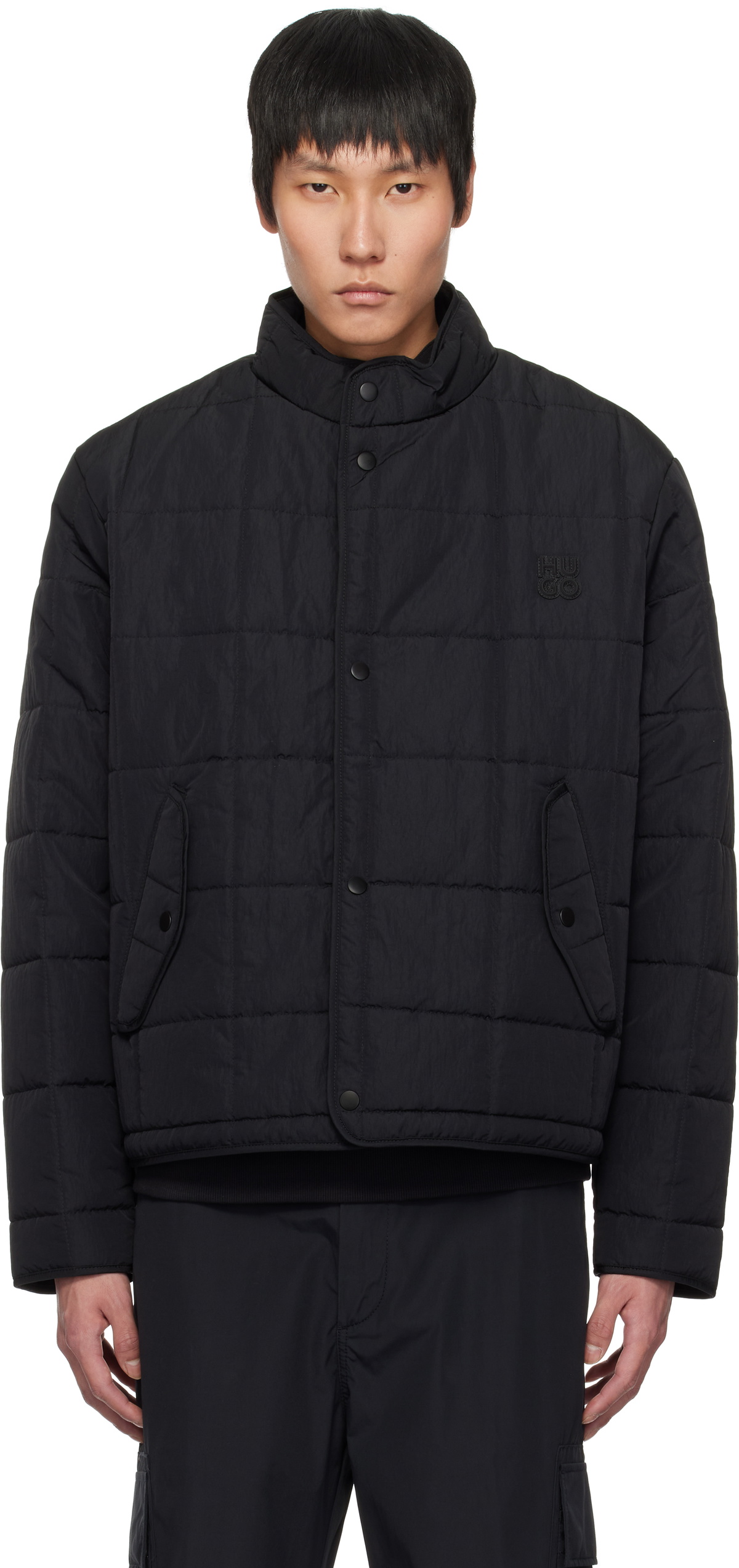 Hugo Black Nylon Jacket