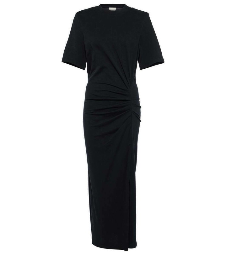 Photo: Isabel Marant Lexiaga draped cotton midi dress