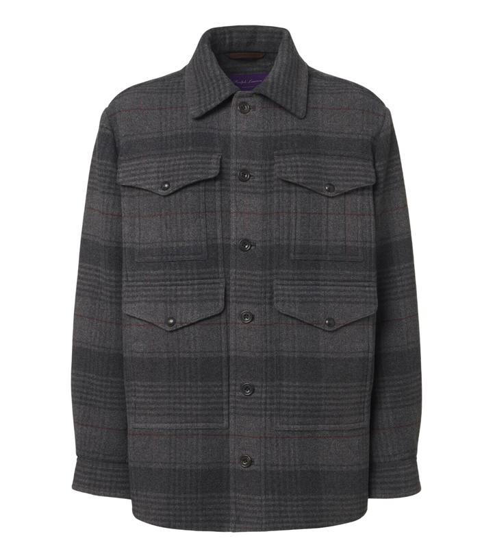 Photo: Ralph Lauren Purple Label Chancery wool and cashmere overshirt