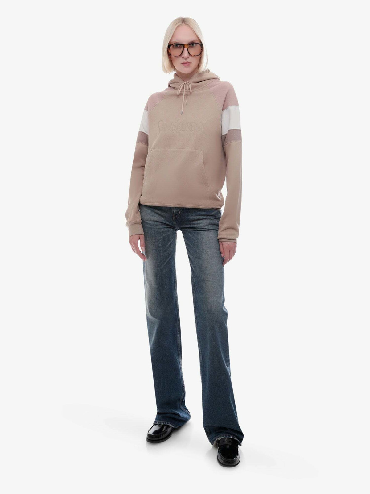 デニム・ジーパン SAINT LAURENT Woman Jeans Blue 747651Y16PF 1290 SAINT LAURENT: Jeans woman - Blue | Saint Laurent jeans