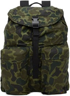 Barbour Khaki Noah Edition Camouflage Backpack