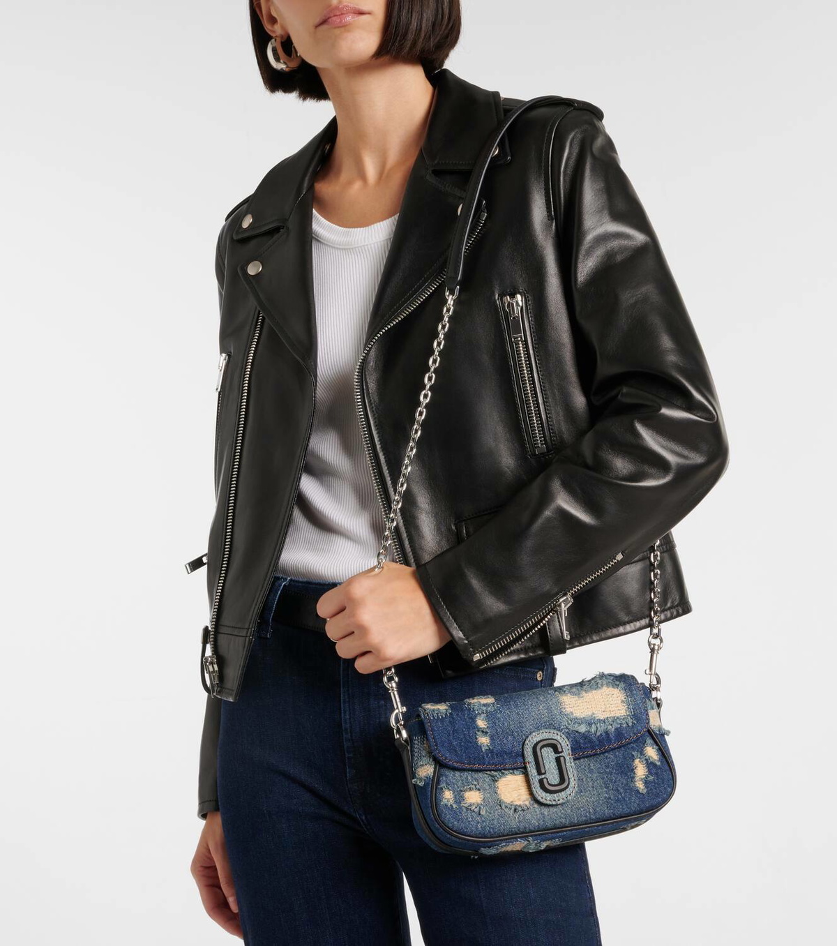 ショルダーバッグ・ポシェット MARC JACOBS THE RIP AND REPAIR DENIM SACK BAG MARC JACOBS - Women Rip and Repair Denim Sack Bag – Atelier
