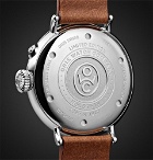 Oris - Big Crown 1917 Limited Edition Automatic 40mm Stainless Steel and Leather Watch - Men - Silver