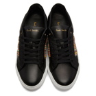 Paul Smith Black Multistripe Ivo Sneakers