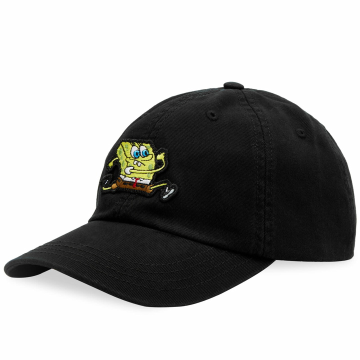 Photo: GCDS Women's x Spongebob Embroidered Hat in Black