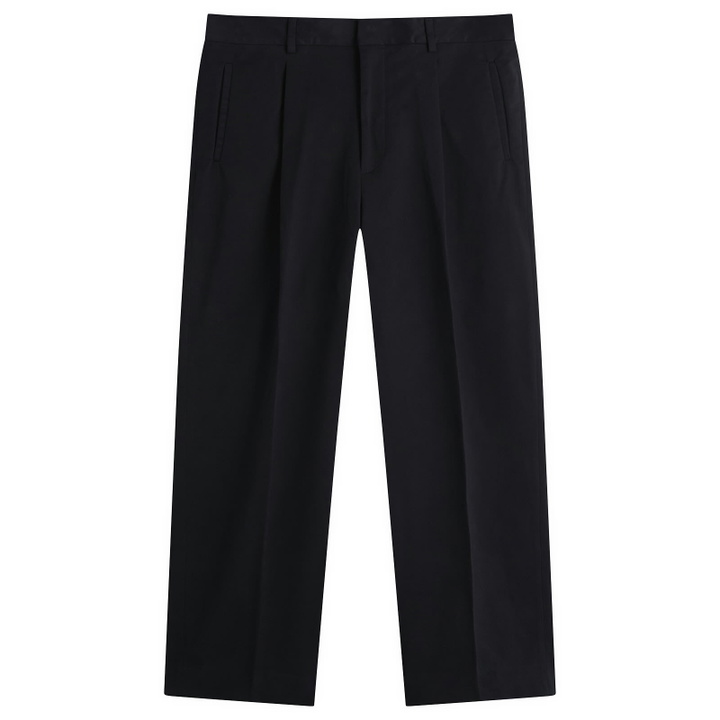 Photo: Le Père Men's Pleated Trousers in Navy
