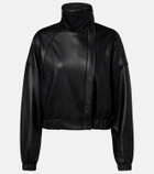 Vince Leather bomber jacket