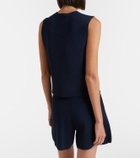 Max Mara Crêpe vest