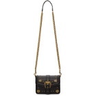 Versace Jeans Couture Black Small Cowboy Buckle Bag