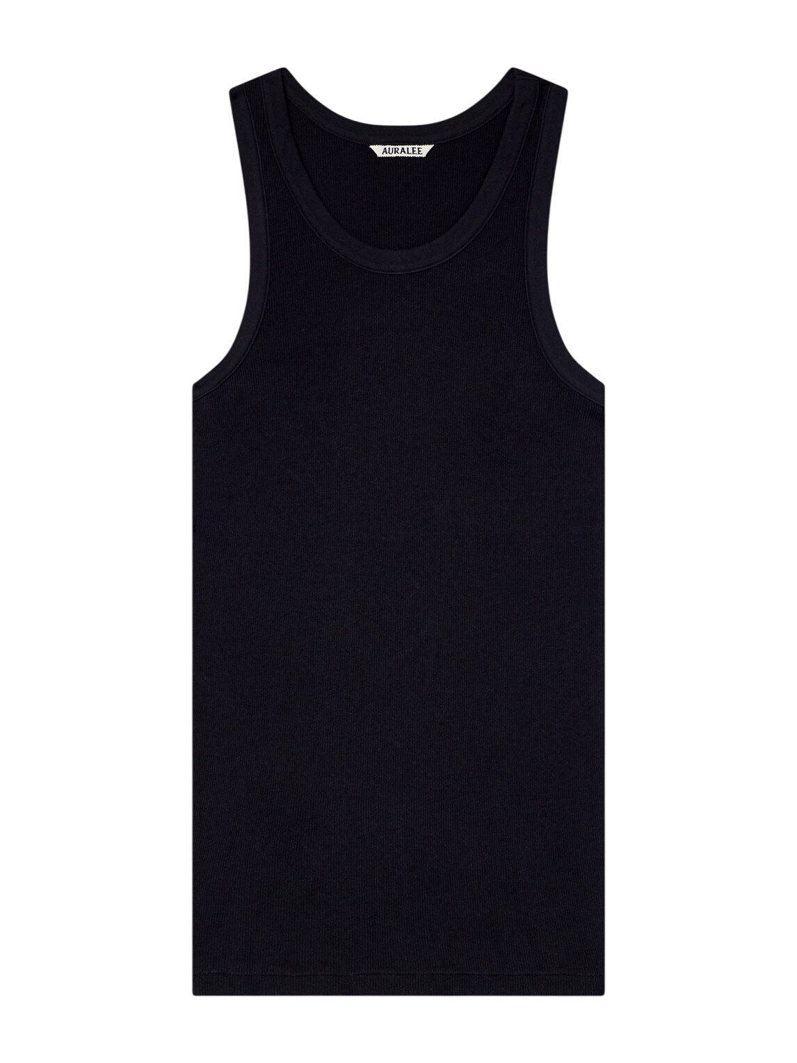 AURALEE Off-White Soft Rib Tank Top Auralee