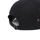 Maharishi Men's Embroidered 5 Panel Cap in Black 
