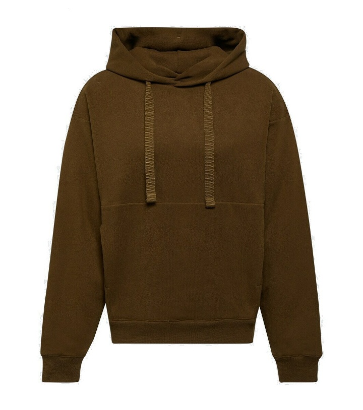 Photo: Lemaire Cotton-blend jersey hoodie