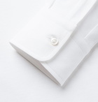 Brioni - Slim-Fit Cotton-Piqué Shirt - Men - White