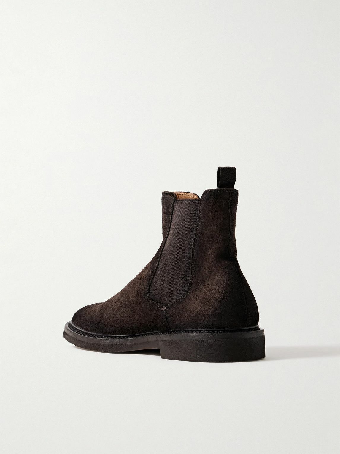 Officine Creative - Hopkins Flexi 204 Suede Chelsea Boots - Brown