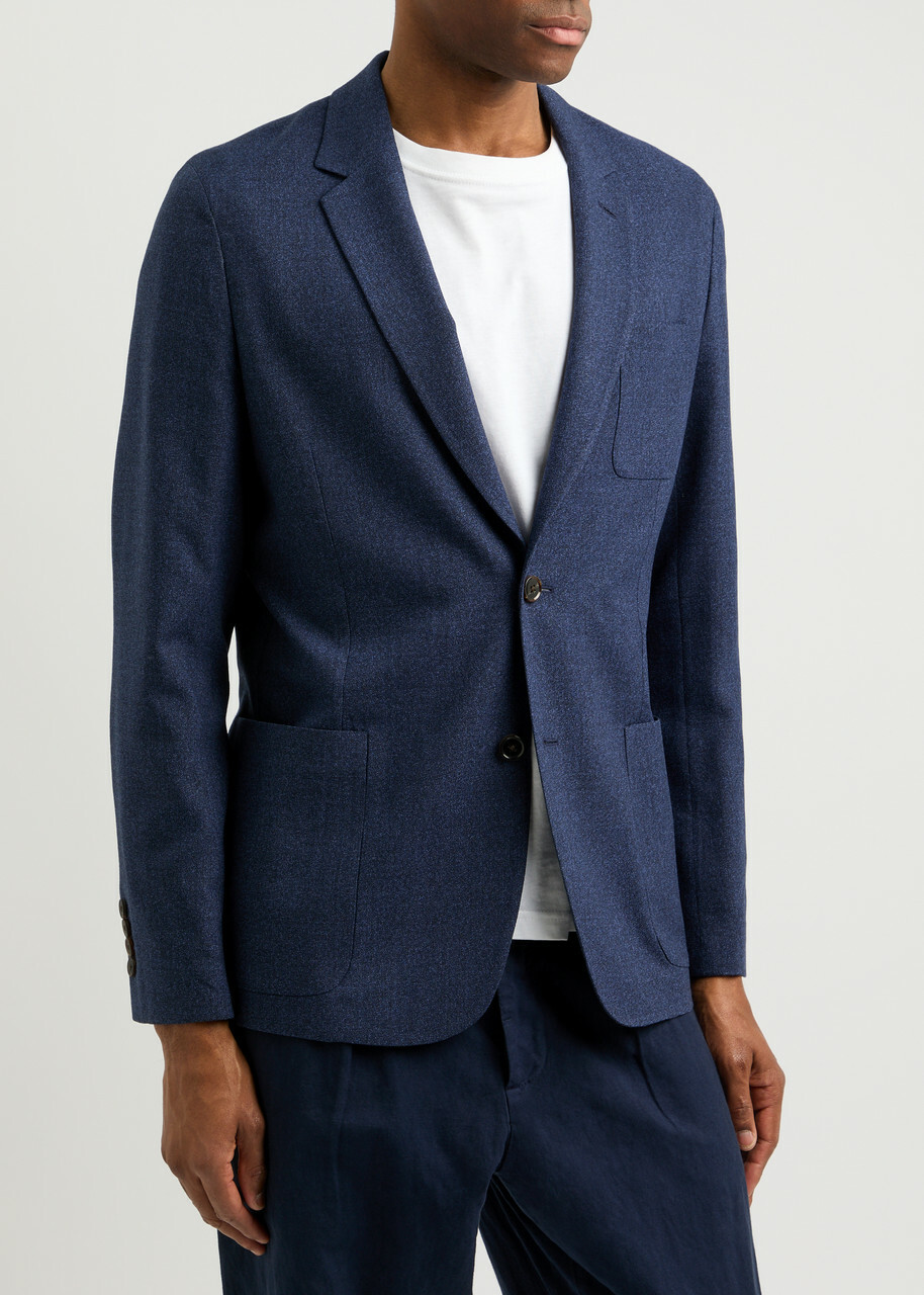 Paul Smith Wool Blazer Navy