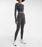 Varley - Always Warm Sloan cropped jersey top