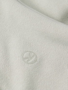 Kingsman - Logo-Embroidered Cotton and Cashmere-Blend Jersey Zip-Up Hoodie - Gray