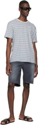 Stockholm (Surfboard) Club Black 5-Pocket Chino Shorts