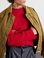 William Lockie - Virgin Wool Sweater - Red