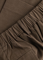 Aexae Cotton Mini Cargo Skirt Brown